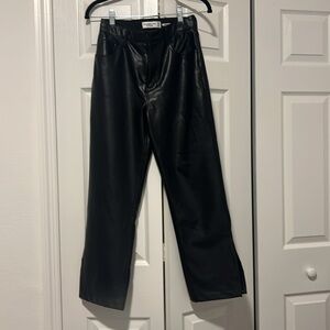 Abercrombie and Fitch Leather Pants